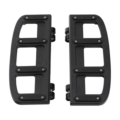 Matte Black Driver Footboard for Harley Road King, Glide (2009-2024)