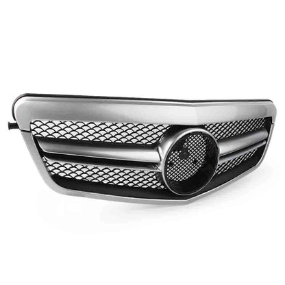 Chrome Front Upper Bumper Mesh Grille for Mercedes E-Class W212 (2010-2013)
