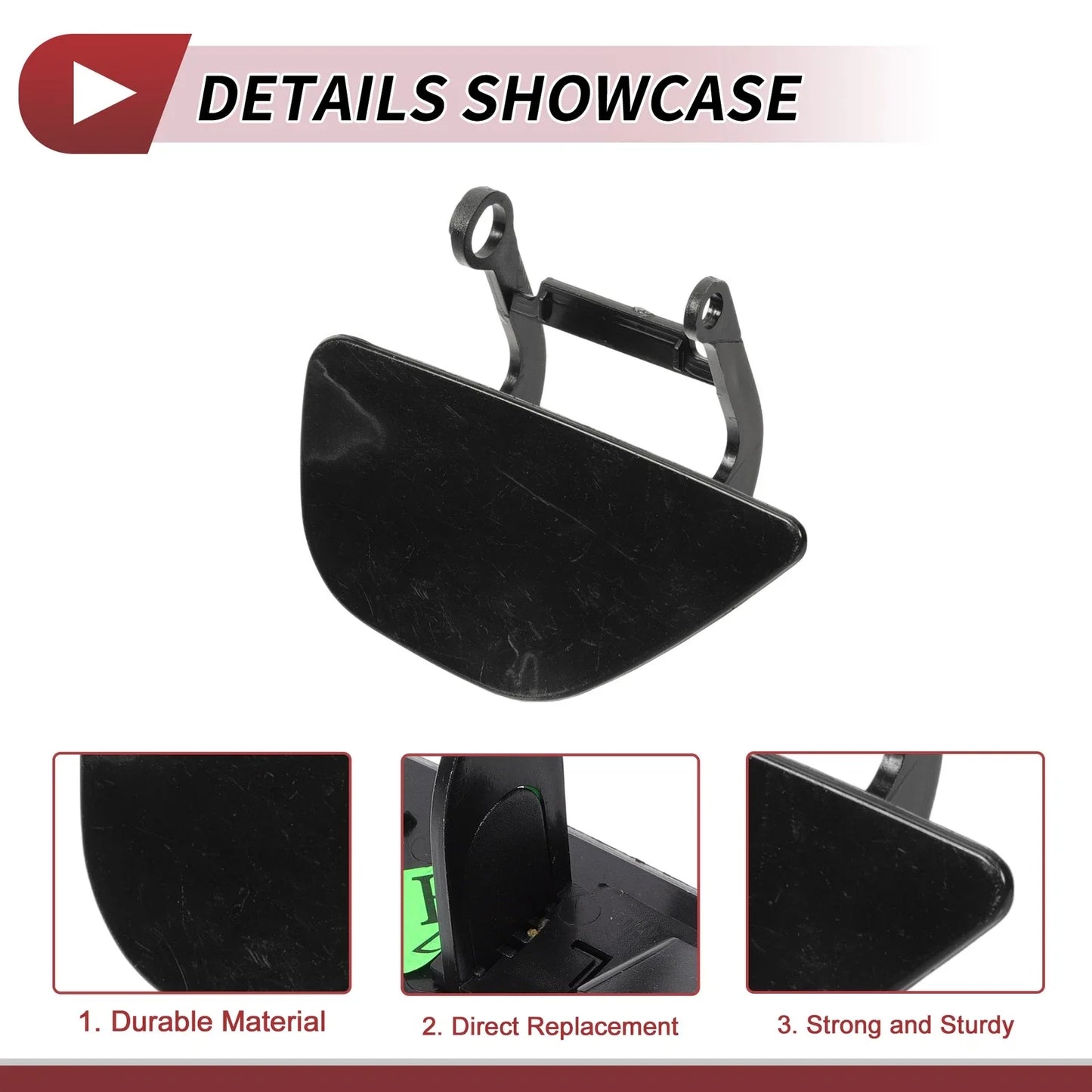 Front Left Washer Nozzle Cover Cap Unpainted for BMW 535i GT