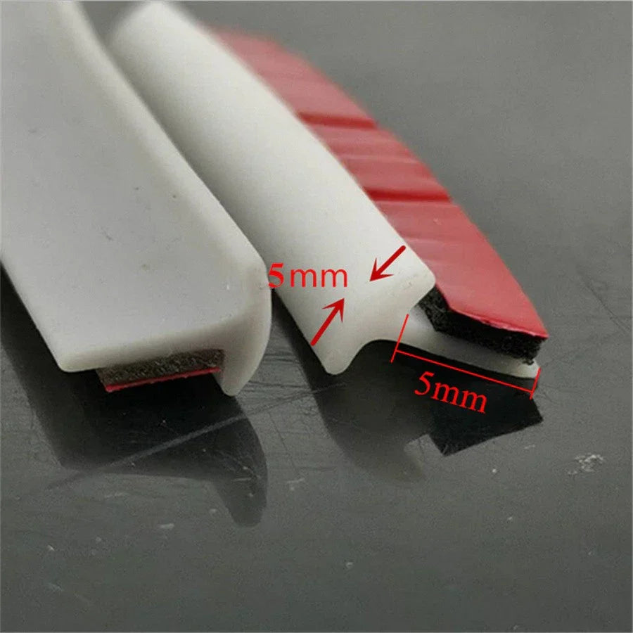 Rubber Sealing Strip Weatherstrip Edge Trim 10M for Car AU