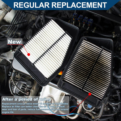 Car Engine Air Filter for BMW 325i E90 2.5L (2009-2011)