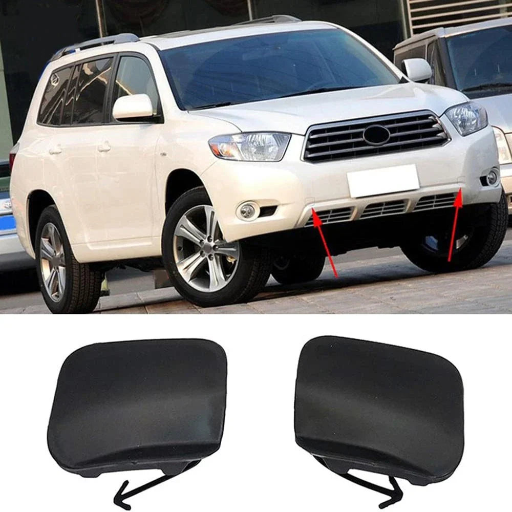 Front Bumper Tow Hook Eye Cap Cover for Toyota Highlander (2008-2010)