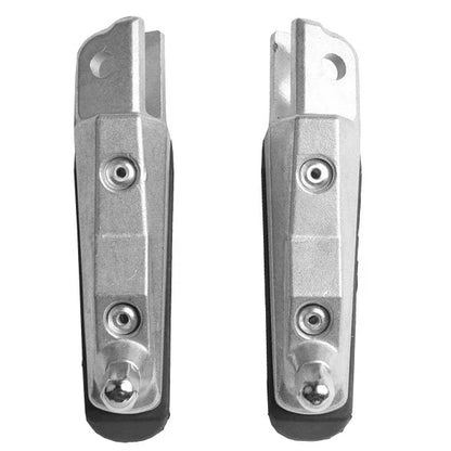 Black Front Footrests Pegs for BMW F800ST F800S (2004-2012)