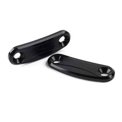Rearview Mirror Block Off Base Plates Cover for Kawasaki ZX-10R (2011-2015)