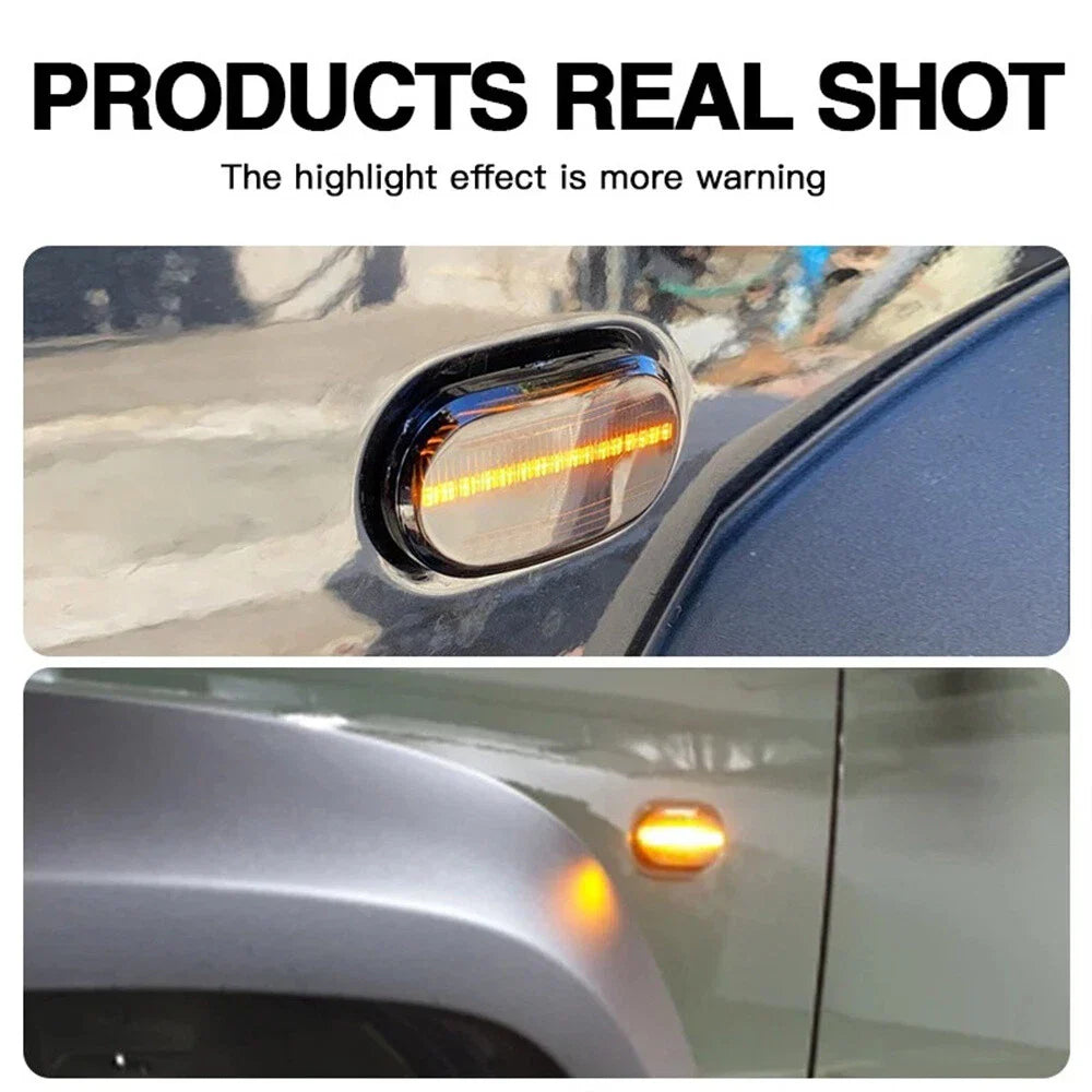 LED Dynamic Side Marker Turn Signal Indicator Lamp for Suzuki Jimny (1998-2023)