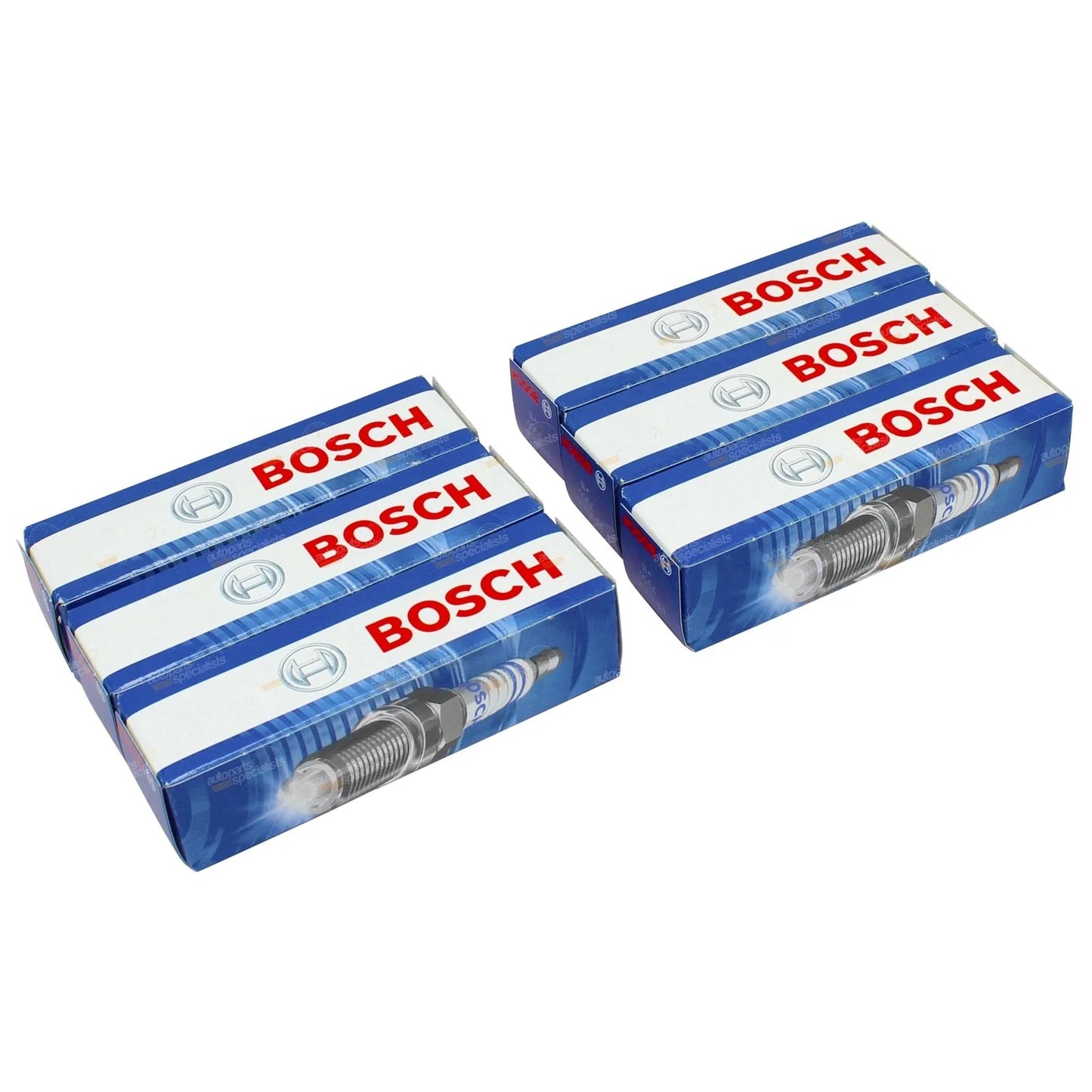6 Spark Plugs for Ford Fairmont XF 4.1L (1986-1987)