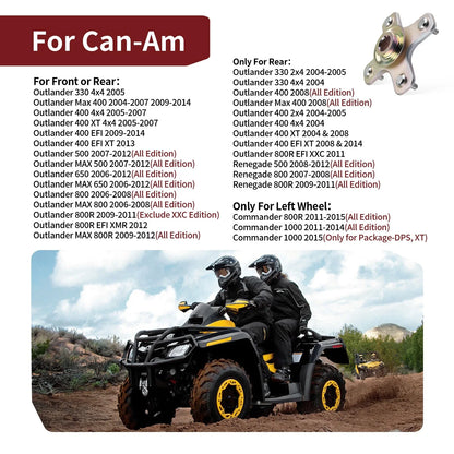 Rear Left Wheel Hub for Can-Am Commander (2011–2015)