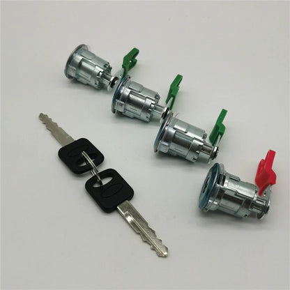 Ignition Cylinder & 4 Door Lock Set for Ford Econoline Van (1997-2020)
