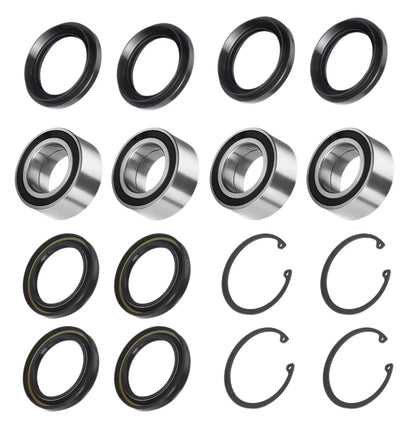 Rear Wheel Bearings Seals Kit 4x for Honda Rincon TRX650FGA (2004–2005)