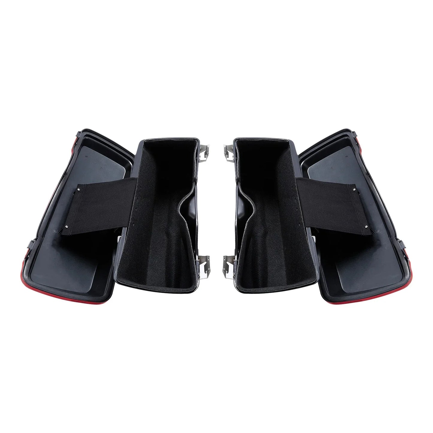 Hard Saddlebags Chrome Conversion Bracket for Harley Softail (1984 - 2017)