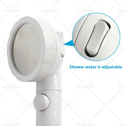 External RV Caravan Shower Box Faucet for Camper Trailer Boat White