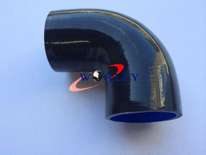 90 Degree Silicone Elbow Hose 3.5" Turbo Intercooler Pipe
