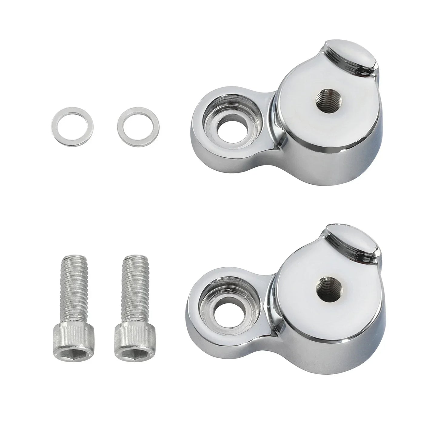 Rear Passenger Footpegs Mounting Kit for Harley FXDR FXDRS (2019-2024)