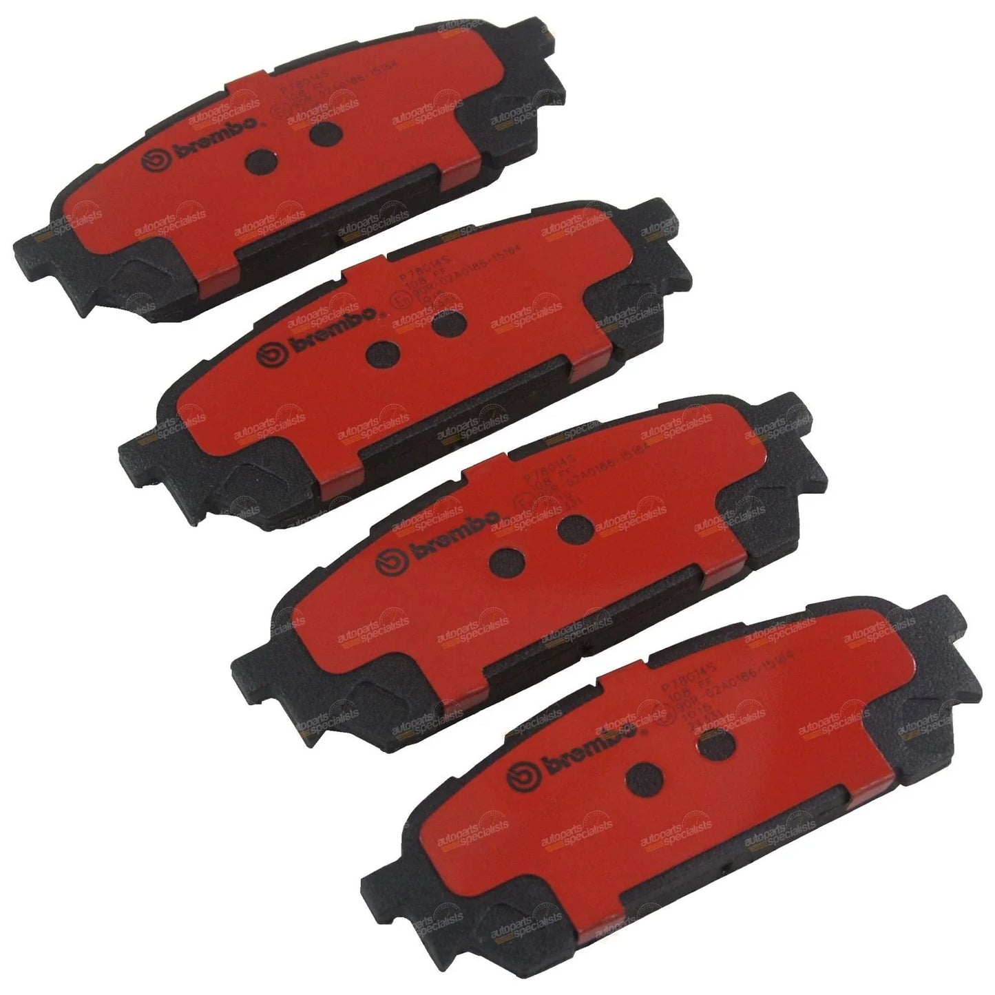 Brembo Rear Disc Brake Pads for Impreza S (2003-2006)