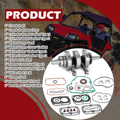 Crankshaft Rebuild Kit for Polaris Sportsman 800 6x6 EFI (2010–2014)