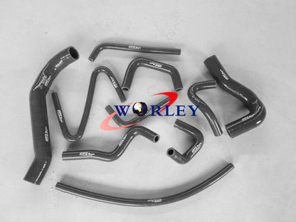 Red Radiator Hose Kit for Ford Ranger PJ 3.0 Turbo Diesel (2006-2011)