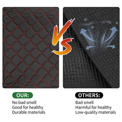 Heightened Edge Cargo Liner Rear Trunk Mat for Honda CR-V (2002-2006) Black XPE