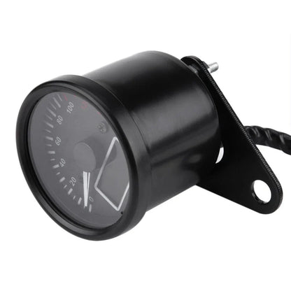 12V Universal Motorcycle Digital LCD Speed Gauge Tachometer 0-160KM/H