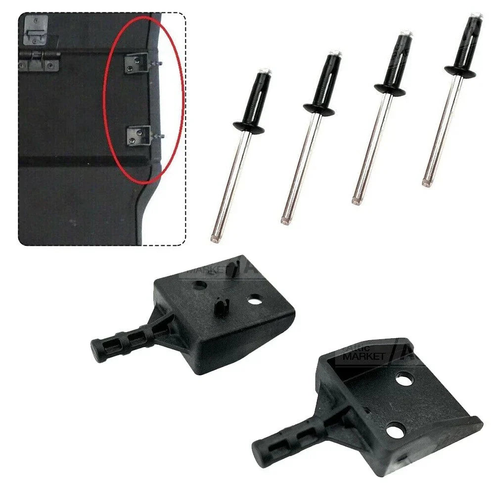 2 x Trunk Cover Shield Curtain Fixing Buckle