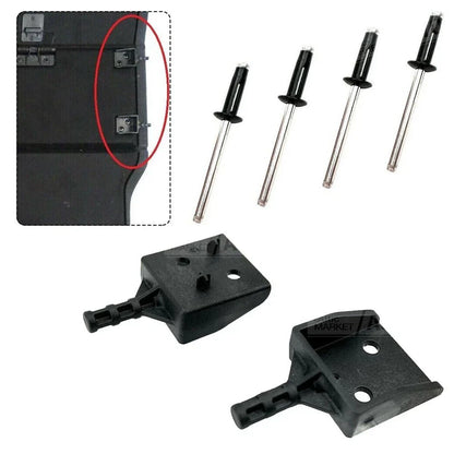 2 x Trunk Cover Shield Curtain Fixing Buckle