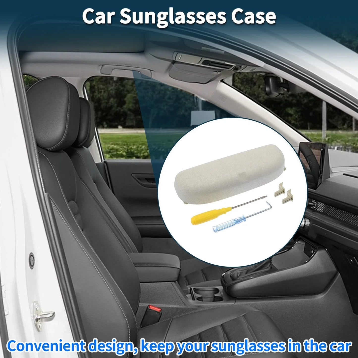 Sunglasses Case for BMW X3 (2021-2023)
