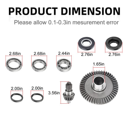 Rear Diff Pinion Ring Gear Bearings for Honda Recon TRX250
