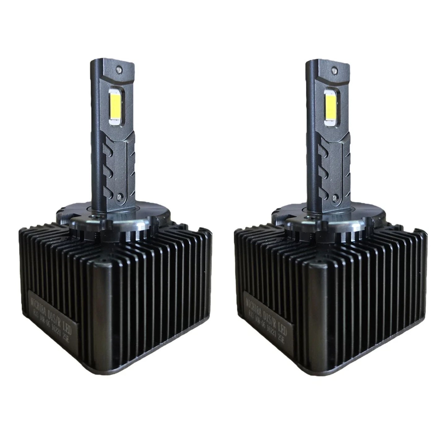 2x HID to LED Headlight Bulb 12V 35W E13 CE 6500K Canbus