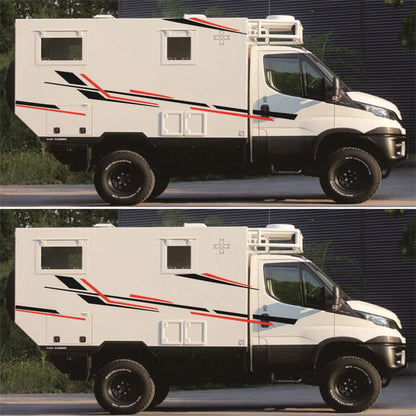 Vinyl Decal Stripes for Universal Car Camper RV Trailer