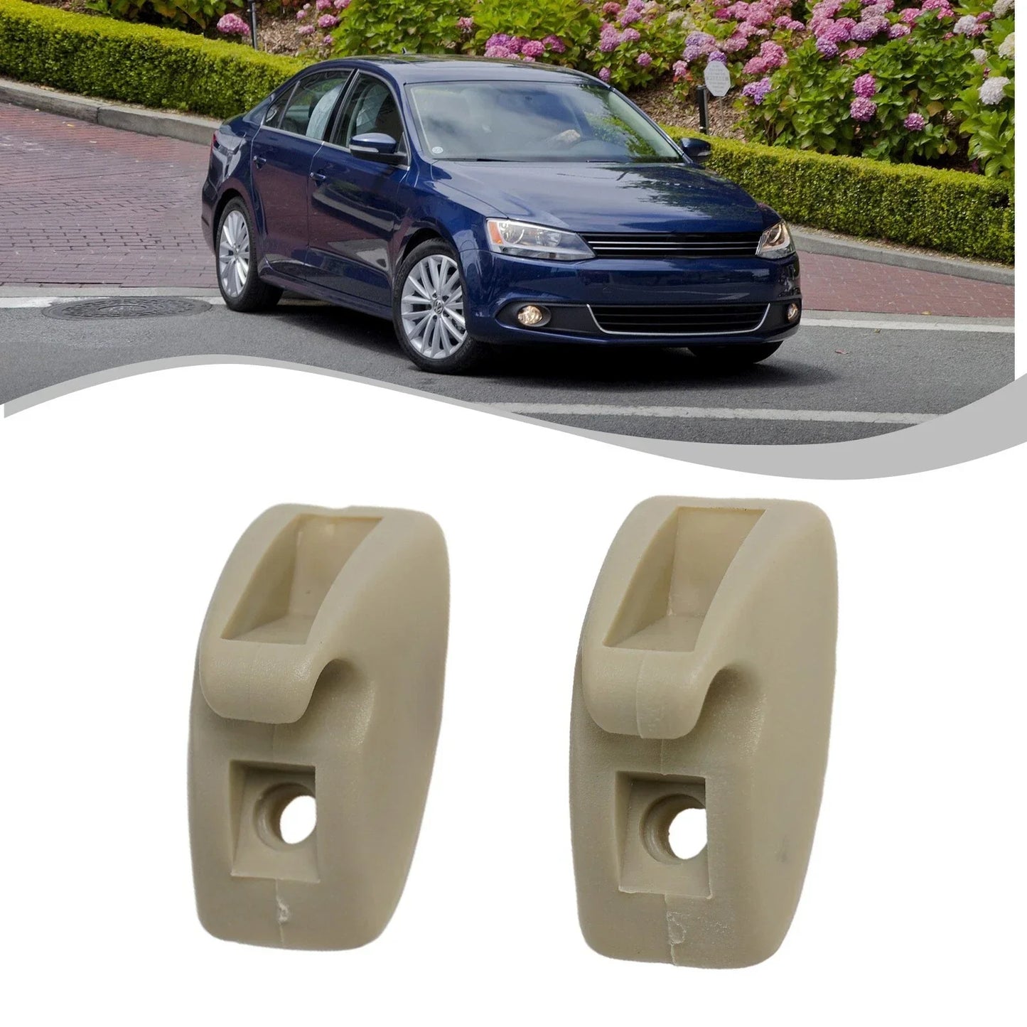 Sun Visor Clips for MK1 Beige