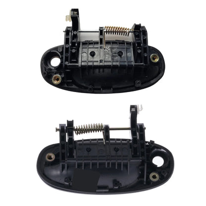 Outer Door Handle Black 2pc Set for Holden Barina TK (2005–2011)