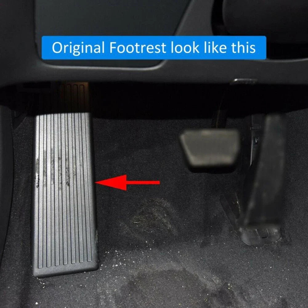 Foot Rest Dead Pedal Pad Cover Overlay for Volvo S60/V60/S90/V90