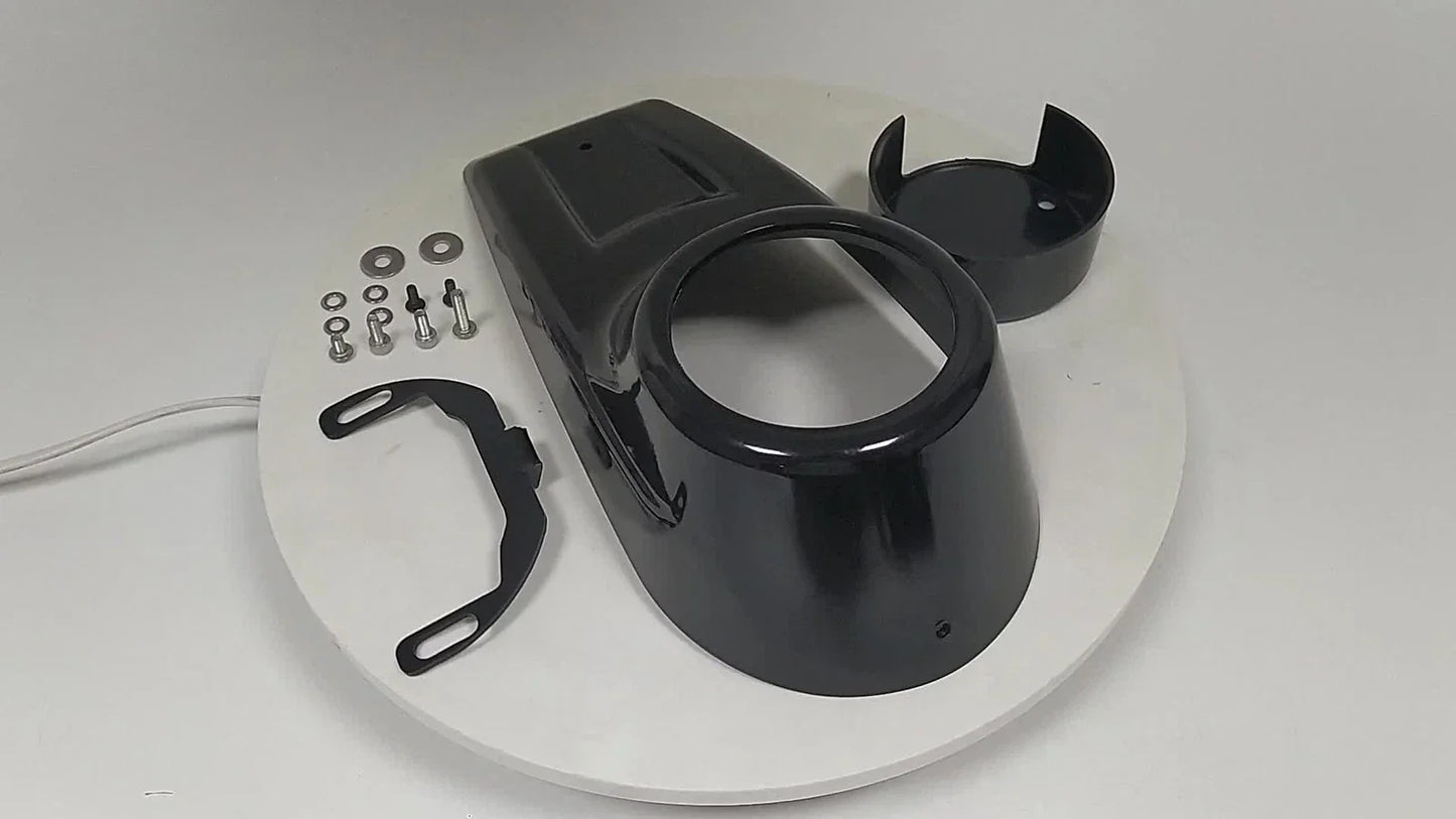 Black Dashboard Display Guard Cover for Harley Nightster 975 (2022-2023)