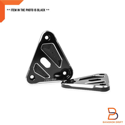 Black Aluminium Headlight Mounting Plate for Honda Monkey Z125 (2018-2024)