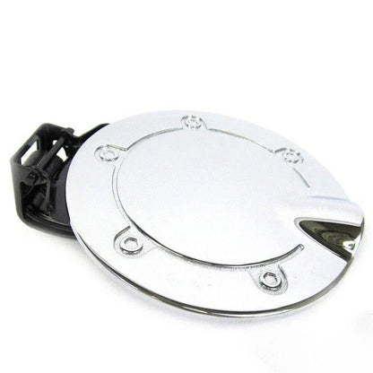 Chrome Gas Fuel Filler Door Cap for Jeep Grand Cherokee, Dodge Durango, Nitro
