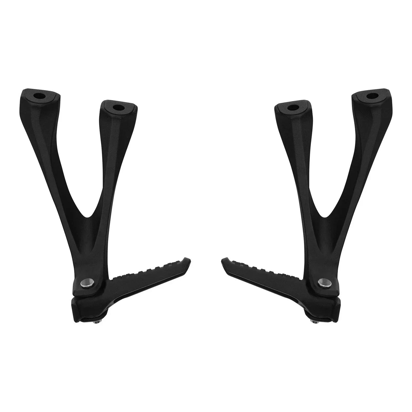 Black Rear Passenger Footrests Footpeg Bracket for Honda CBR1000RR (2017-2025)