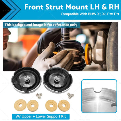Front Strut Mounts  for BMW X5 X6 E70 E71 (2007-2018)