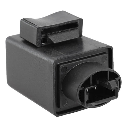 3x2.9x6.5cm Black ABS Flasher Relay 12V 3-Pin for LED Turn Signals