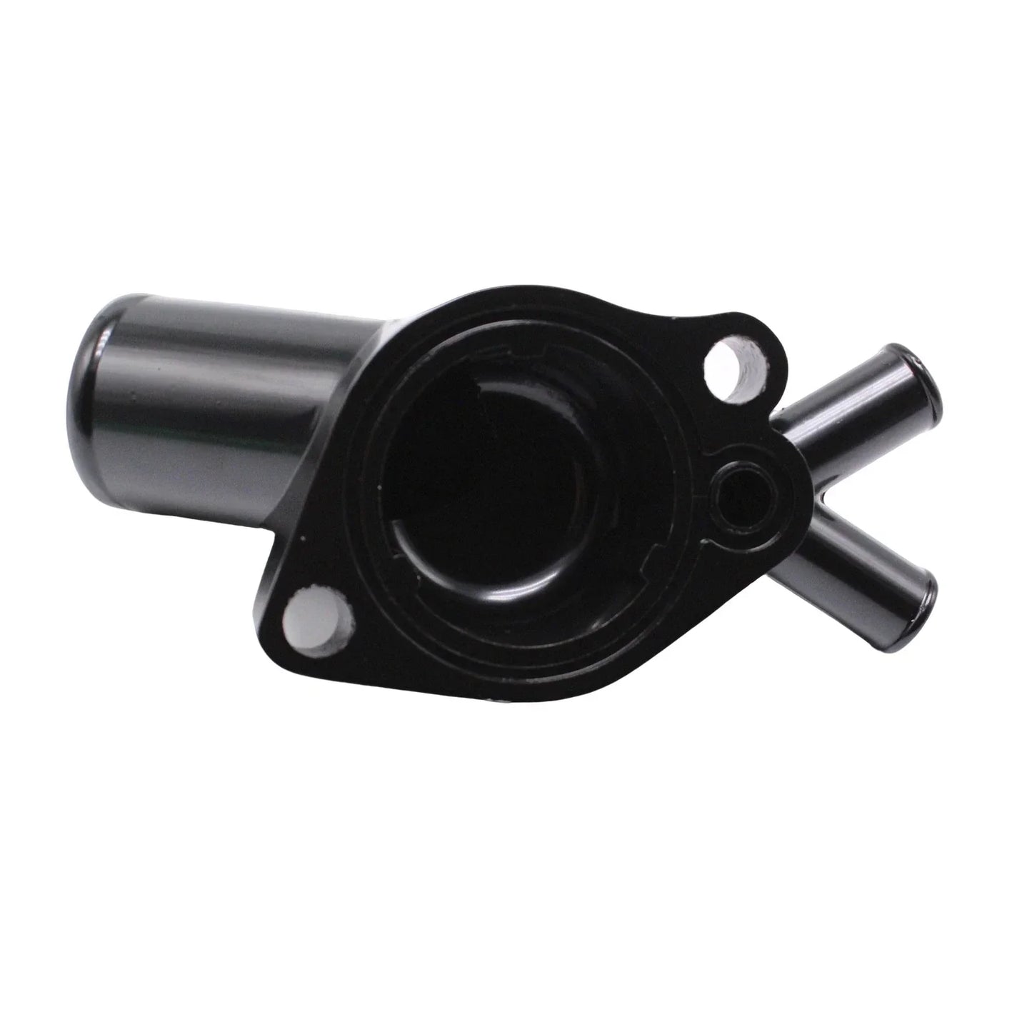 Black Twin Port Thermostat Housing for Holden V8 253 308 (WB, LH, LX, HX, HZ)