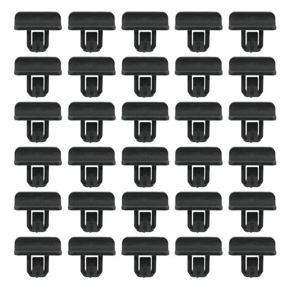 30 x Bumper Moulding Clips for Chevrolet Malibu, Cadillac, GMC Sierra (2004-2023)