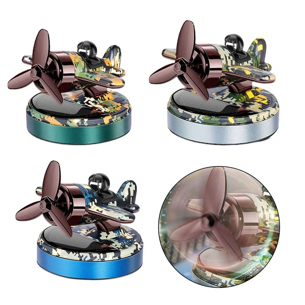 Diffuser Rotating Purifier Styled Like Fighter Ornament