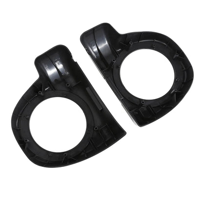 6.5" Lower Fairings Speaker Pods for Harley Road Glide (2014-2024) Black Denim