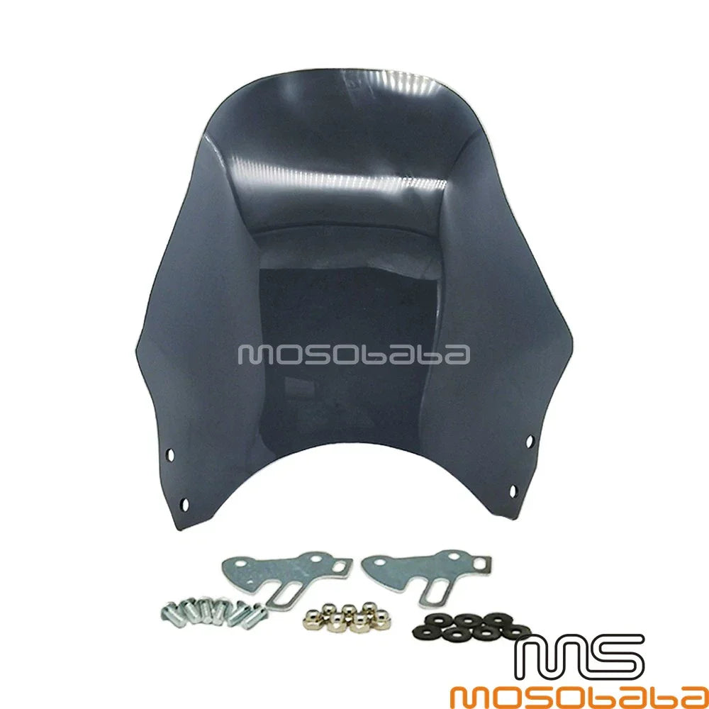 Round Headlight Windscreen for Honda Yamaha BMW Ducati