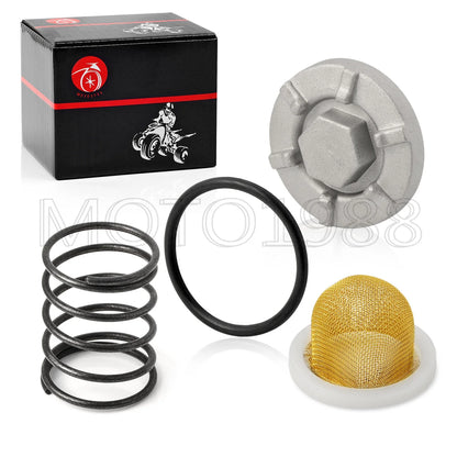 Oil Drain Plug FILTER Strainer O-Ring for Yamaha Wolverine 350 (1995–2004)