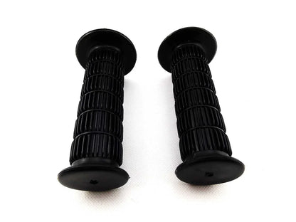 Black Hand Grip Set for Suzuki T250 (1972) - Left & Right Pair