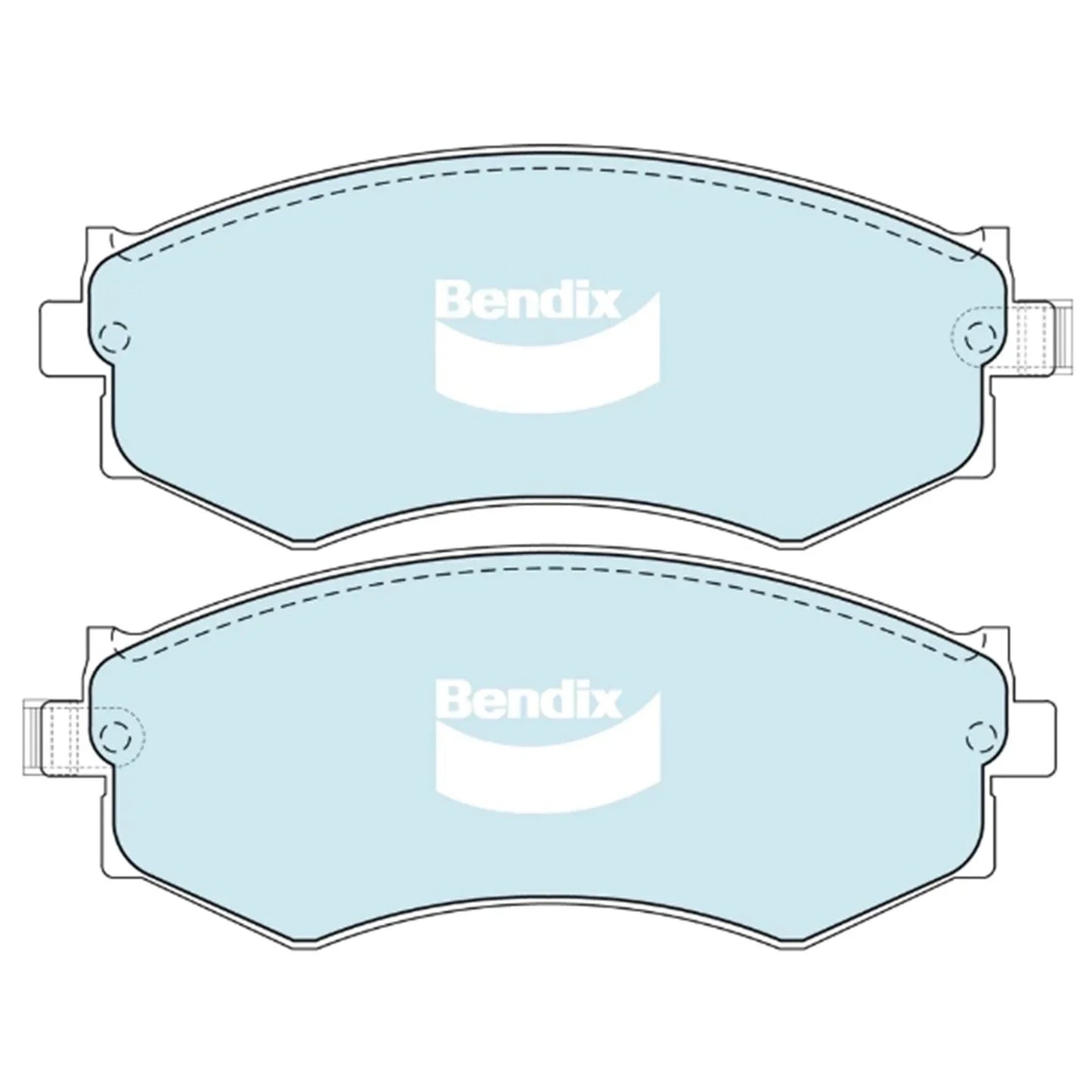 Front Disc Brake Pads Set for Nissan Pintara U12 2.0L CA20E 2.4L KA24E 1989~1992
