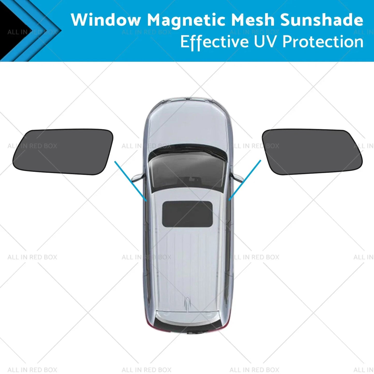 Front Window Magnetic Mesh Sunshade for Kia Carnival (2015-2020)