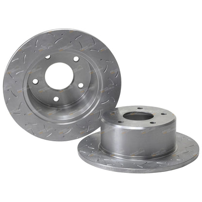 Rear Disc Brake Rotors Slotted + Drilled for Lexcen VN VP VR VS (1991–1997)