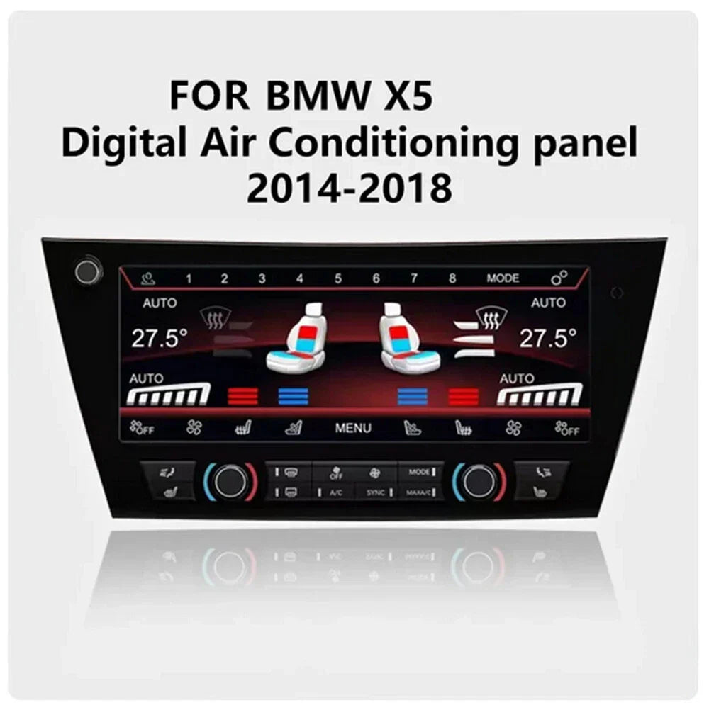 Digital AC Panel Touch Screen Voice Control for BMW X5 (2014-2018)