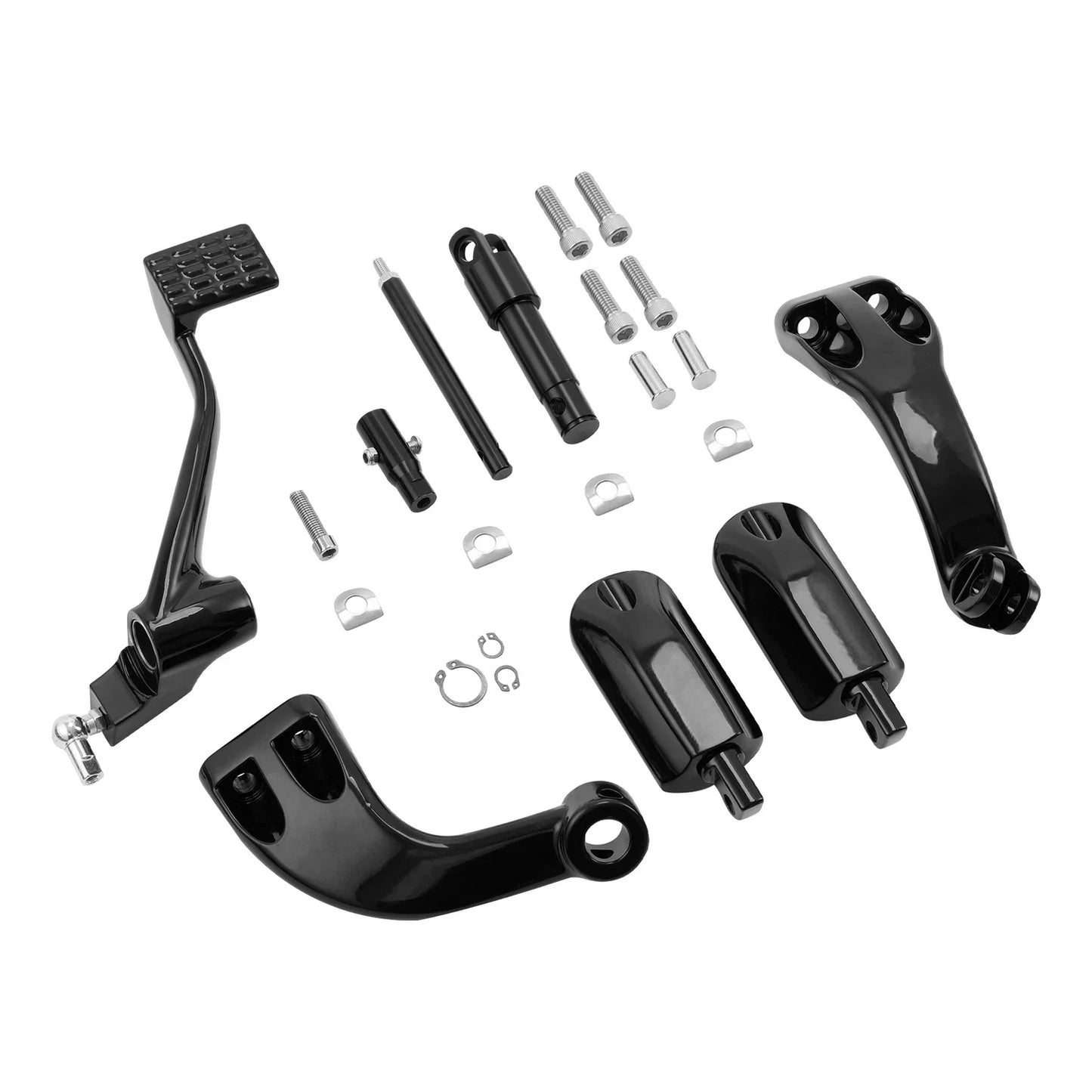 Mid Controls Kit Pegs Lever for Harley Sportster Iron 883 1200 (2014-2022)