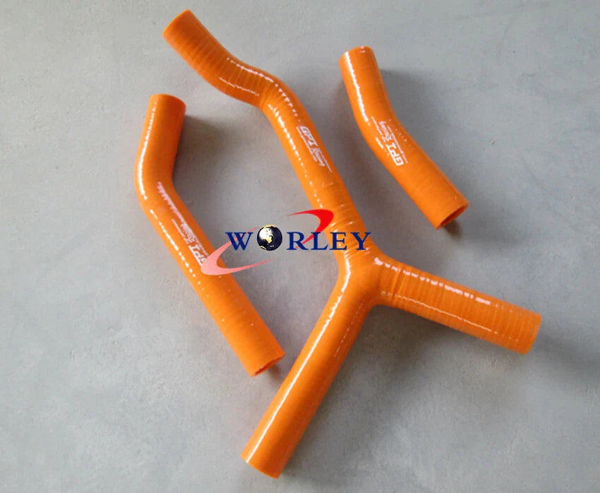 Silicone Radiator Hose for KTM 125/200/250/300 EXC/XC/SX/SXS (2003-2006)
